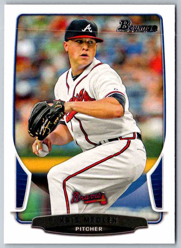 2013 Bowman Kris Medlen #82