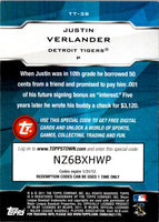 2011 Topps Town Justin Verlander #TT-38
