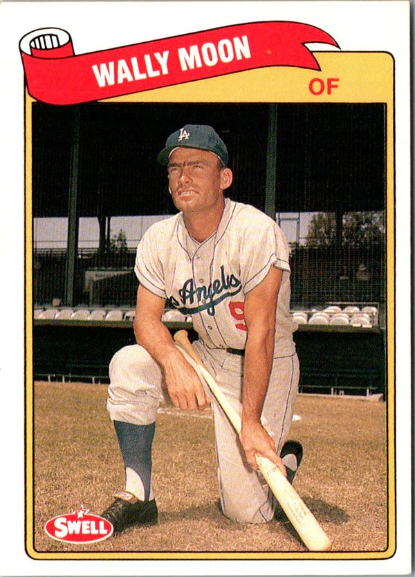 1989 Swell Baseball Greats Wally Moon #81