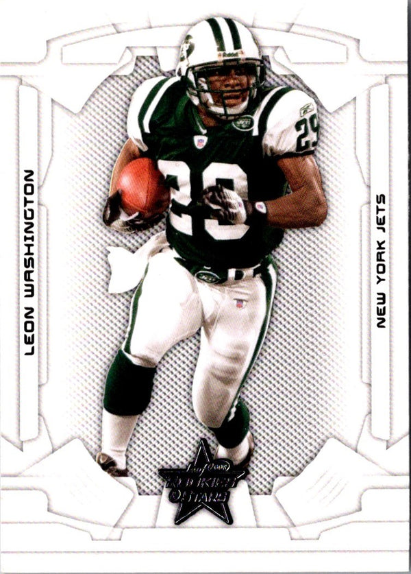 2008 Leaf Rookies & Stars Leon Washington #67