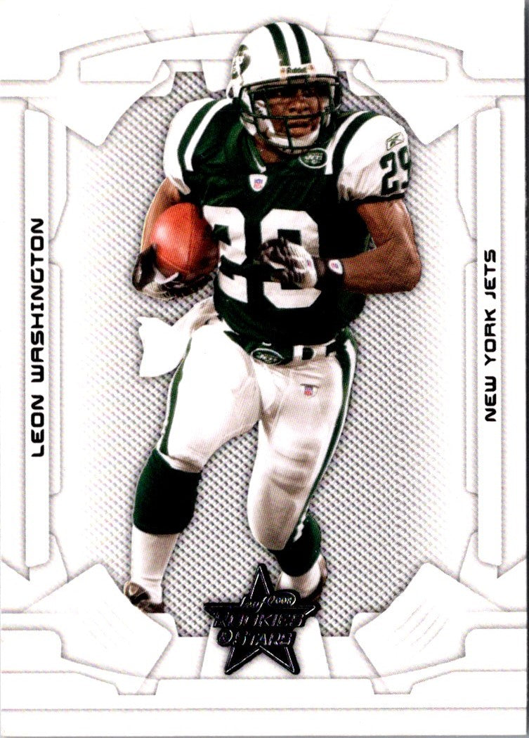 2008 Leaf Rookies & Stars Leon Washington