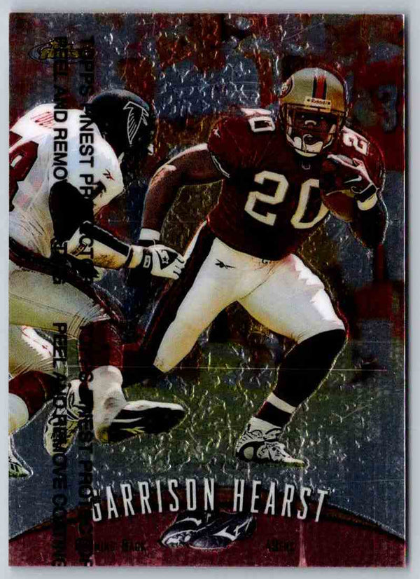 1998 Topps Finest Football Garrison Hearst #225