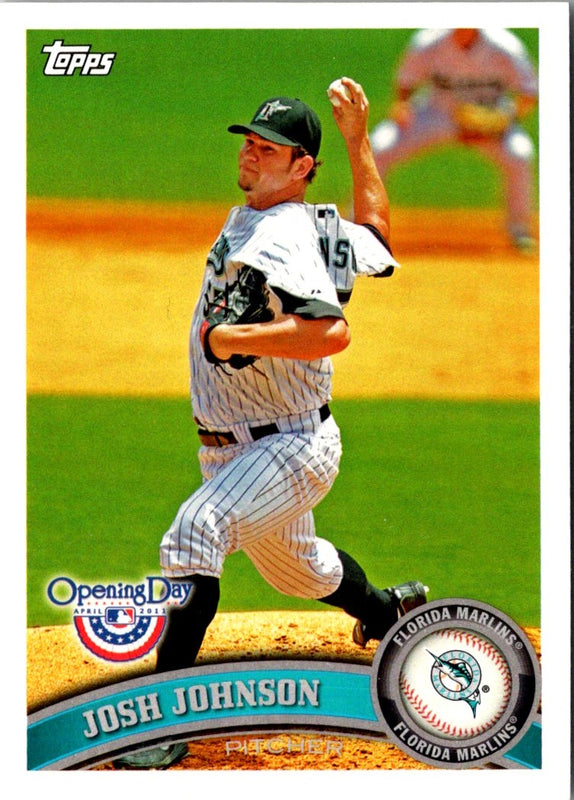 2011 Topps Opening Day Josh Johnson #95