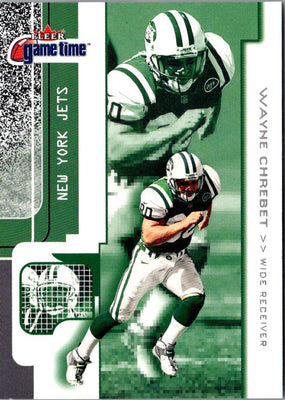 2001 Fleer Game Time Extra Wayne Chrebet #73