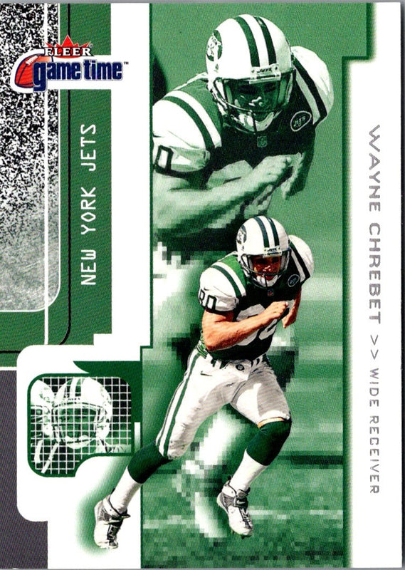 2001 Fleer Game Time Extra Wayne Chrebet #73