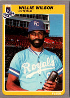 1985 Fleer Willie Wilson #218