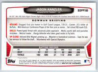 2013 Bowman Jason Kanzler #BDPP100