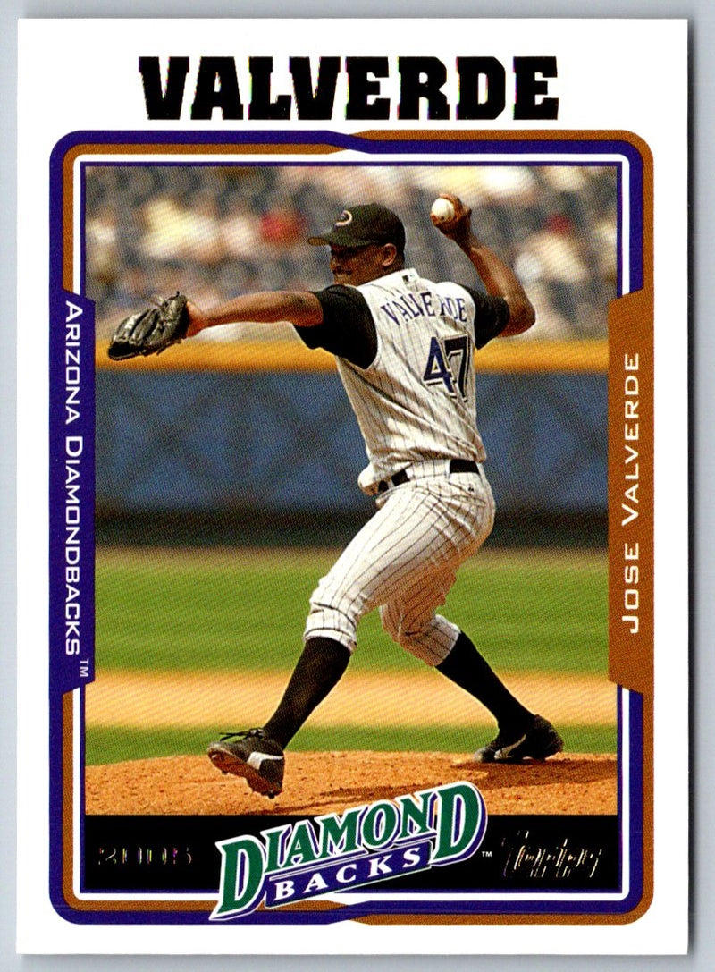 2005 Topps Jose Valverde