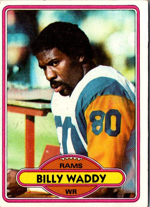 1980 Topps Billy Waddy #342
