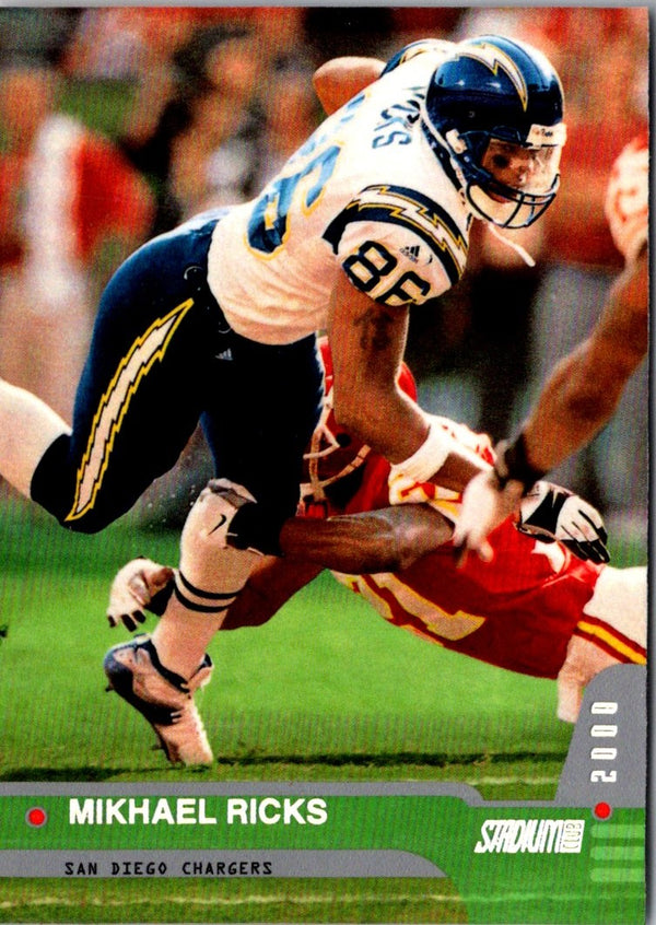 2000 Stadium Club Mikhael Ricks #4