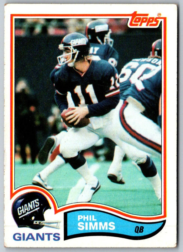 1982 Topps Phil Simms #433