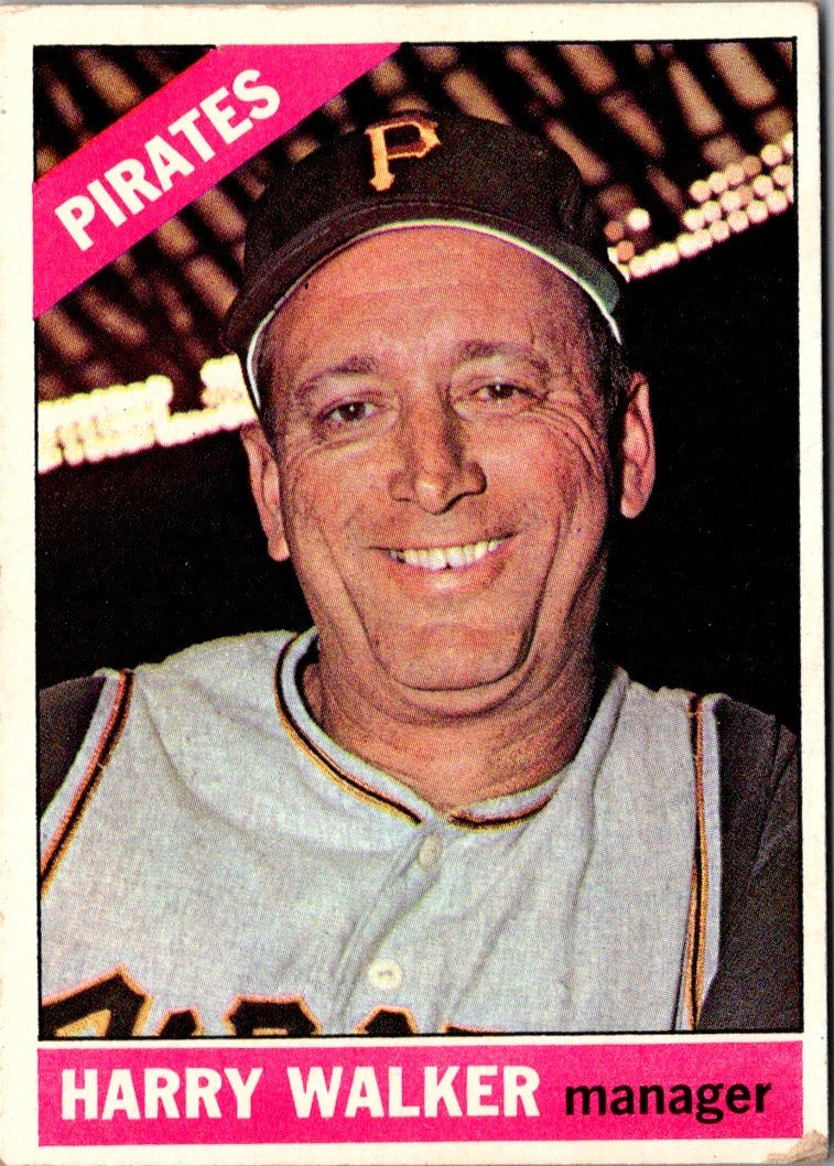 1966 Topps Harry Walker