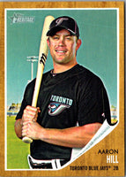 2011 Topps Heritage Aaron Hill #123