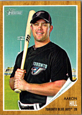 2011 Topps Heritage Aaron Hill #123