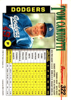 1993 Bowman Tom Candiotti #322