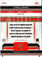 2006 Donruss Gridiron Gear Chris Simms #95