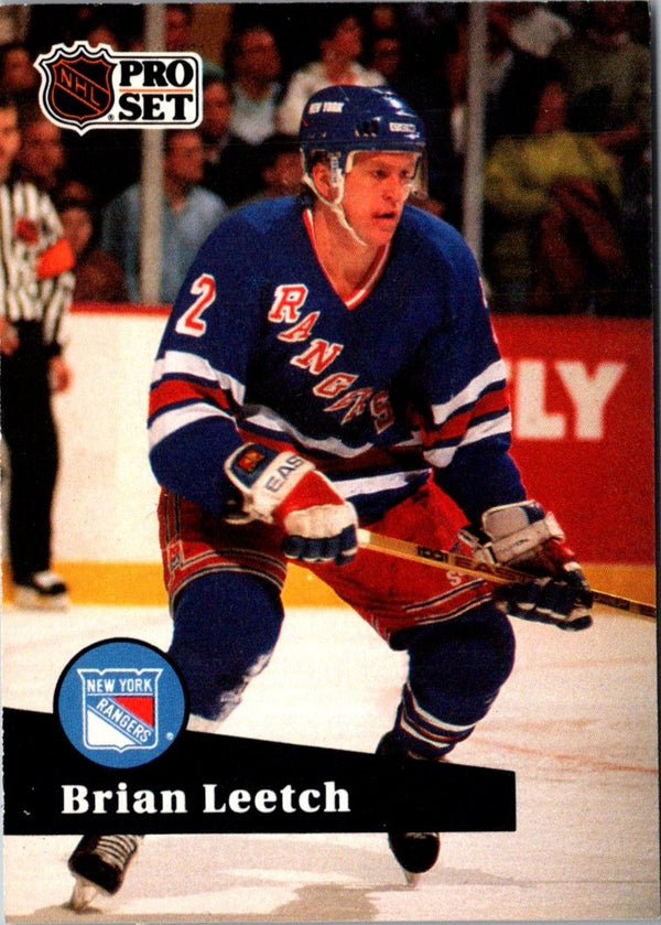 1991 Pro Set Brian Leetch #159