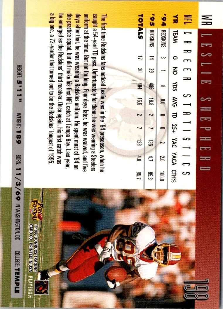 1996 Donruss Leslie Shepherd