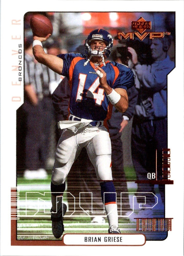 2000 Upper Deck MVP Brian Griese #52