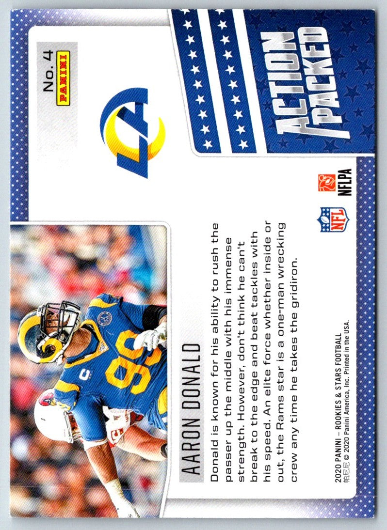 2019 Panini Absolute Aaron Donald