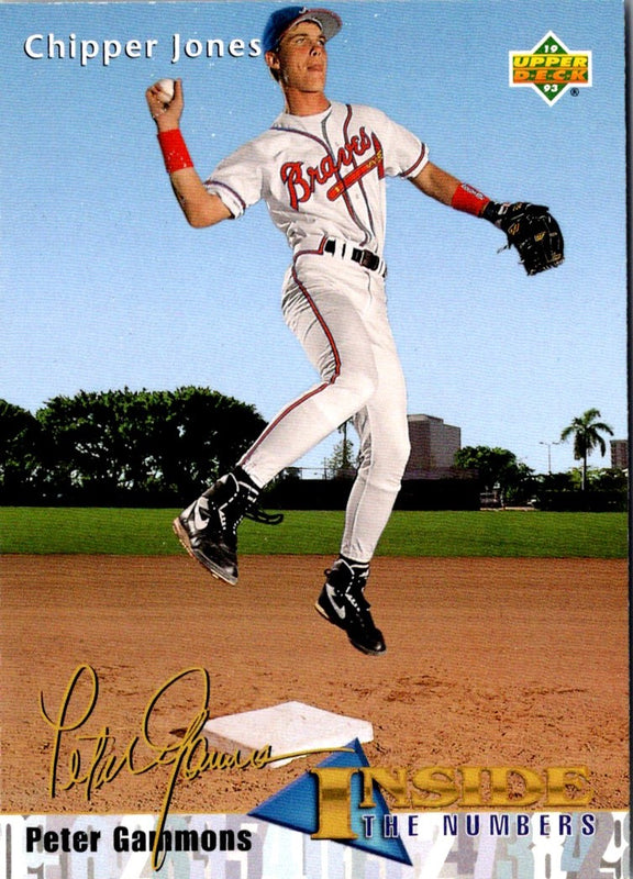 1993 Upper Deck Gold Hologram Chipper Jones #459