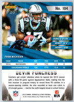 2015 Panini Rookies & Stars Longevity Devin Funchess #104 Rookie
