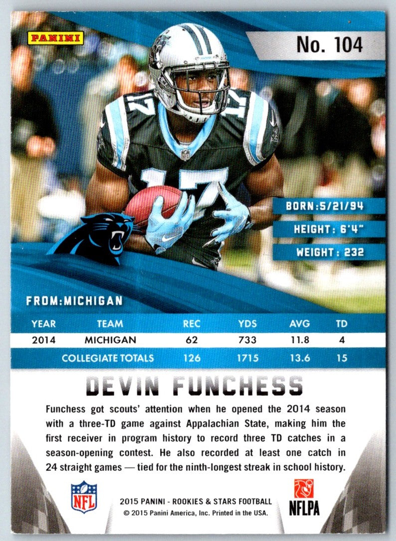 2015 Panini Rookies & Stars Longevity Devin Funchess