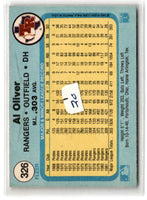 1982 Fleer Al Oliver #326
