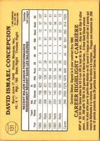 1985 Leaf Dave Concepcion #131