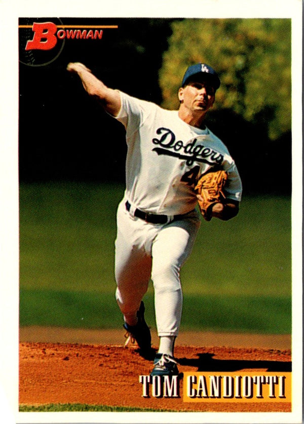 1993 Bowman Tom Candiotti #322