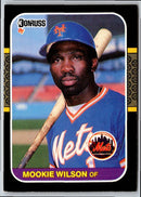 1987 Donruss Mookie Wilson