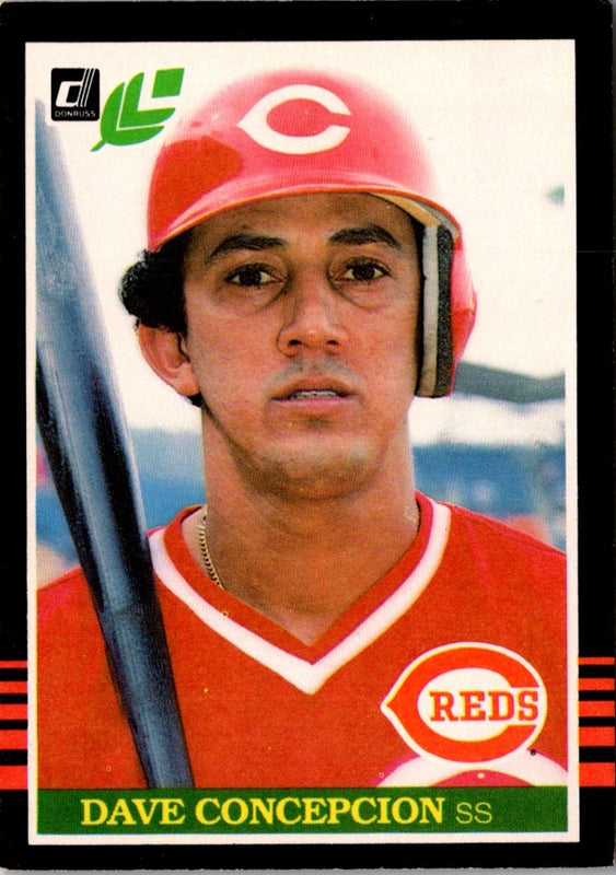 1985 Leaf Dave Concepcion #131