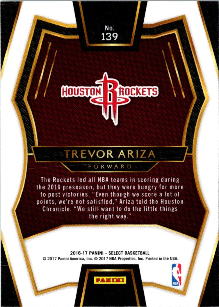 2016 Panini Select Trevor Ariza