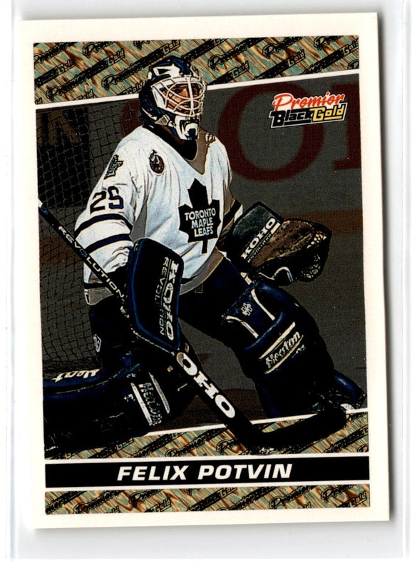 1993 Topps Premier Black Gold Felix Potvin #3