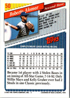1993 Topps Roberto Alomar #50