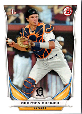 2014 Bowman Draft Picks & Prospects Grayson Greiner #DP99