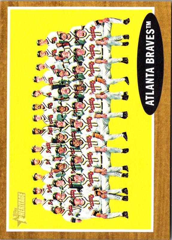 2011 Topps Heritage Atlanta Braves #158