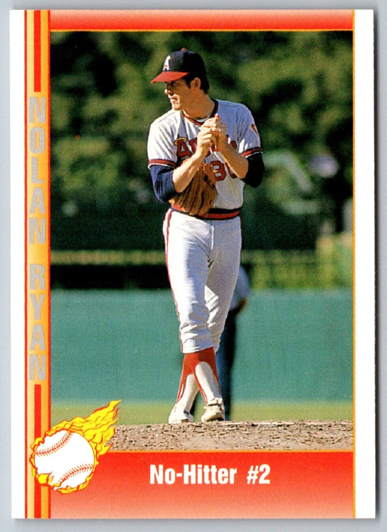 1991 Pacific Nolan Ryan Texas Express I Milestones Gold No-Hitter 2