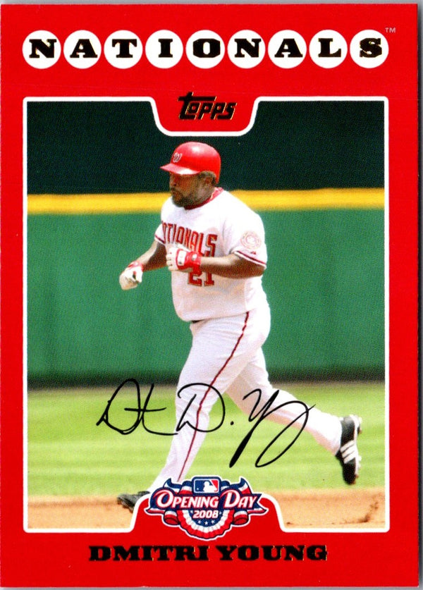 2008 Topps Opening Day Dmitri Young #117