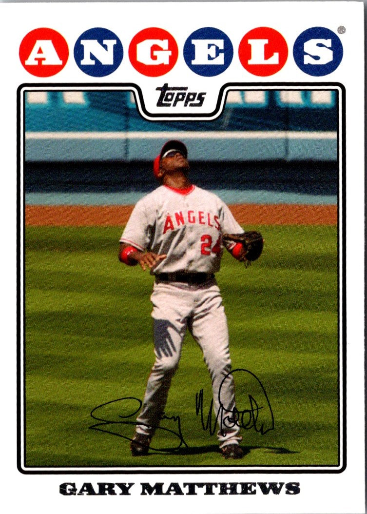 2008 Topps Gary Matthews