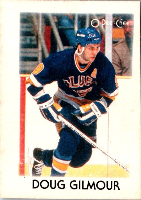 1987 O-Pee-Chee Minis Doug Gilmour #11