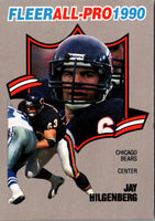 1990 Fleer All-Pro Jay Hilgenberg #10
