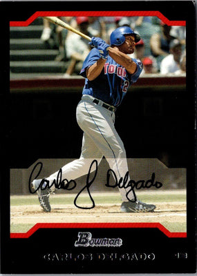 2004 Bowman Carlos Delgado #108