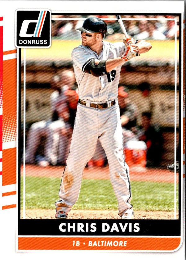 2016 Donruss Chris Davis #91