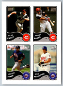 2003 Bazooka 4-on-1 Stickers Sean Casey/Aaron Boone/Jacque Jones/Michael Restovich