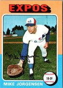1975 Topps Mike Jorgensen