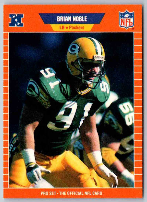 1989 NFL Proset Brian Noble #135