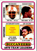 1980 Topps Ricky Bell/Isaac Hagins/Lee Roy Selmon #282