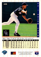 1994 Collector's Choice Walt Weiss #488 Silver Signature