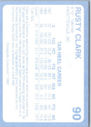 1989 Collegiate Collection North Carolina's Finest Rusty Clark